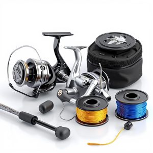 premium fishing reel starter kit